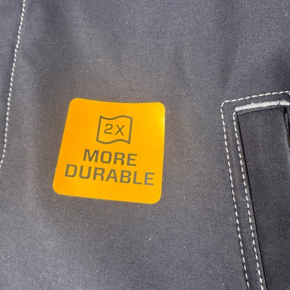 Ariat Rebar Mens XL Black Durastretch Wind Water Resistant Vest Workwear - Picture 4 of 13